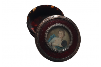 Masked, unmasked ! Automate snuffbox, late 18th century