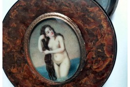 Sensual Venus, snuffbox after Titian, early 19th century