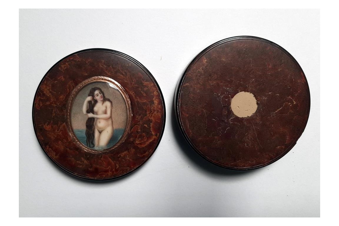 Sensual Venus, snuffbox after Titian, early 19th century