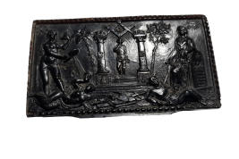 Truth and Law, Freemasonry snuffbox, 19th century