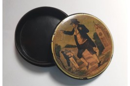 Sex lottery, erotic snuffbox, first half 19th century