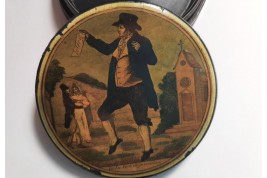 Sex lottery, erotic snuffbox, first half 19th century