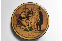 Sex lottery, erotic snuffbox, first half 19th century