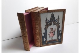 Candy book. Trompe l'oeil box, circa 1830-40