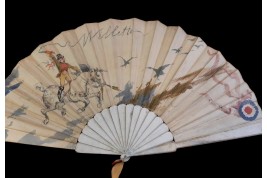 Throw away convention ! Giant fan by Willette, 1887