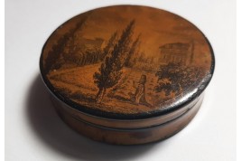 The royal family at the Temple prison, early 19th century snuffbox