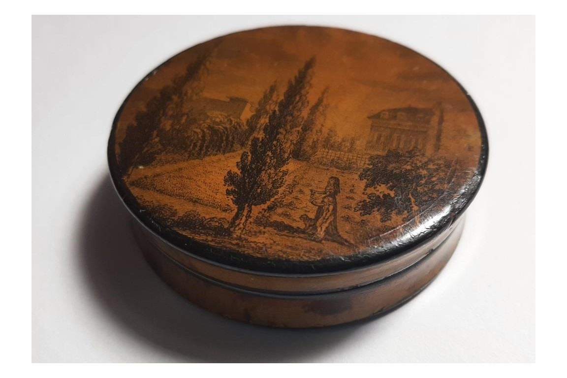 The royal family at the Temple prison, early 19th century snuffbox