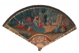 The Toilet of Venus, fan, early 18th century