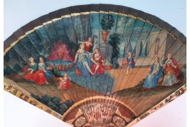 The Toilet of Venus, fan, early 18th century