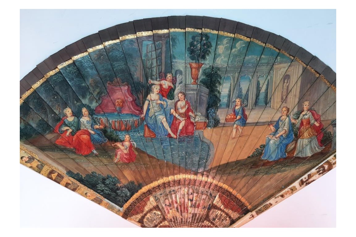 The Toilet of Venus, fan, early 18th century