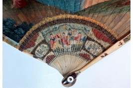 The Toilet of Venus, fan, early 18th century