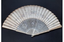 Venus of the Waters, fan by Dubois Davesnes circa 1850-60