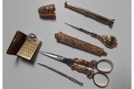 Gabrielle, sewing kit circa 1819-1838