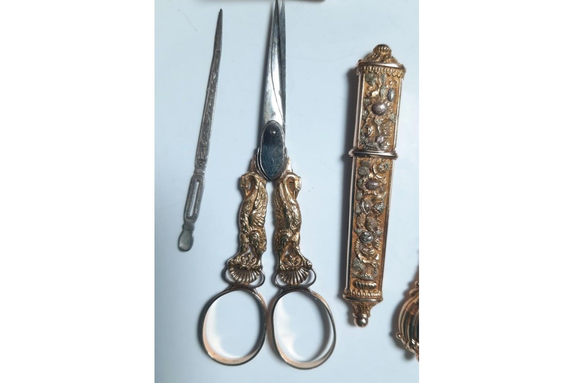 Gabrielle, sewing kit circa 1819-1838