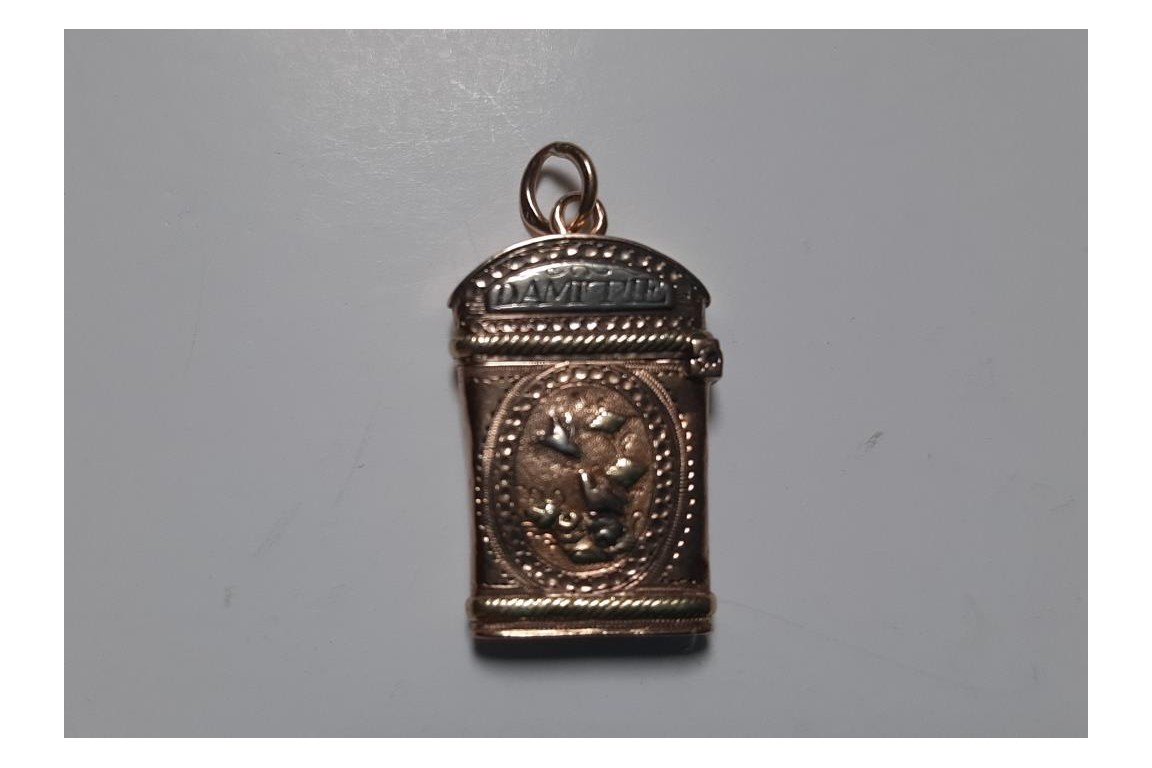 Miniature case "Souvenir d'amitié", 18-19th century