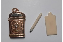 Etui miniature "Souvenir d'amitié", XVIII-XIXème siècle