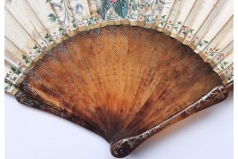 The repose of Diana disturbed, fan circa 1730