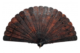 Terrasses, Chinese fan, circa 1860-80