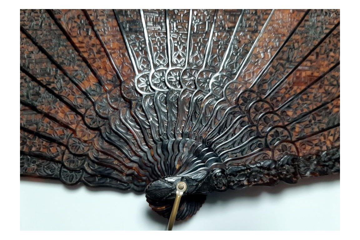 Terrasses, Chinese fan, circa 1860-80