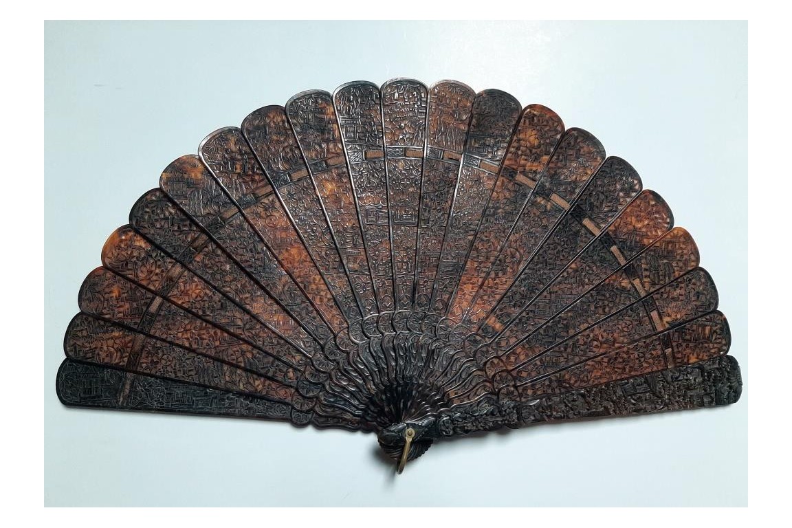 Terrasses, Chinese fan, circa 1860-80