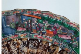 Cabriolet, Chinese fan, 19th century