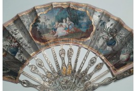 Love is a silver treasure, fan circa 1780