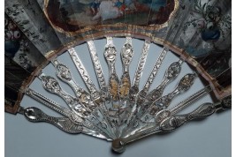 Love is a silver treasure, fan circa 1780