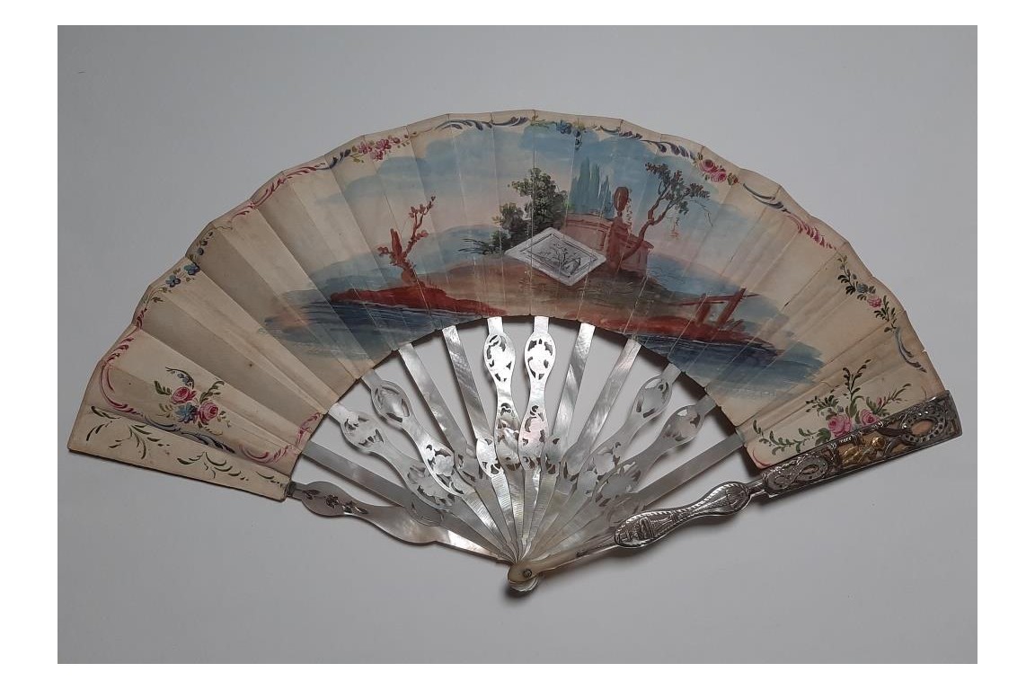 Love is a silver treasure, fan circa 1780