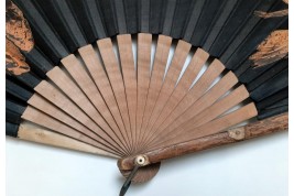 Cork, novelty fan circa 1880-90