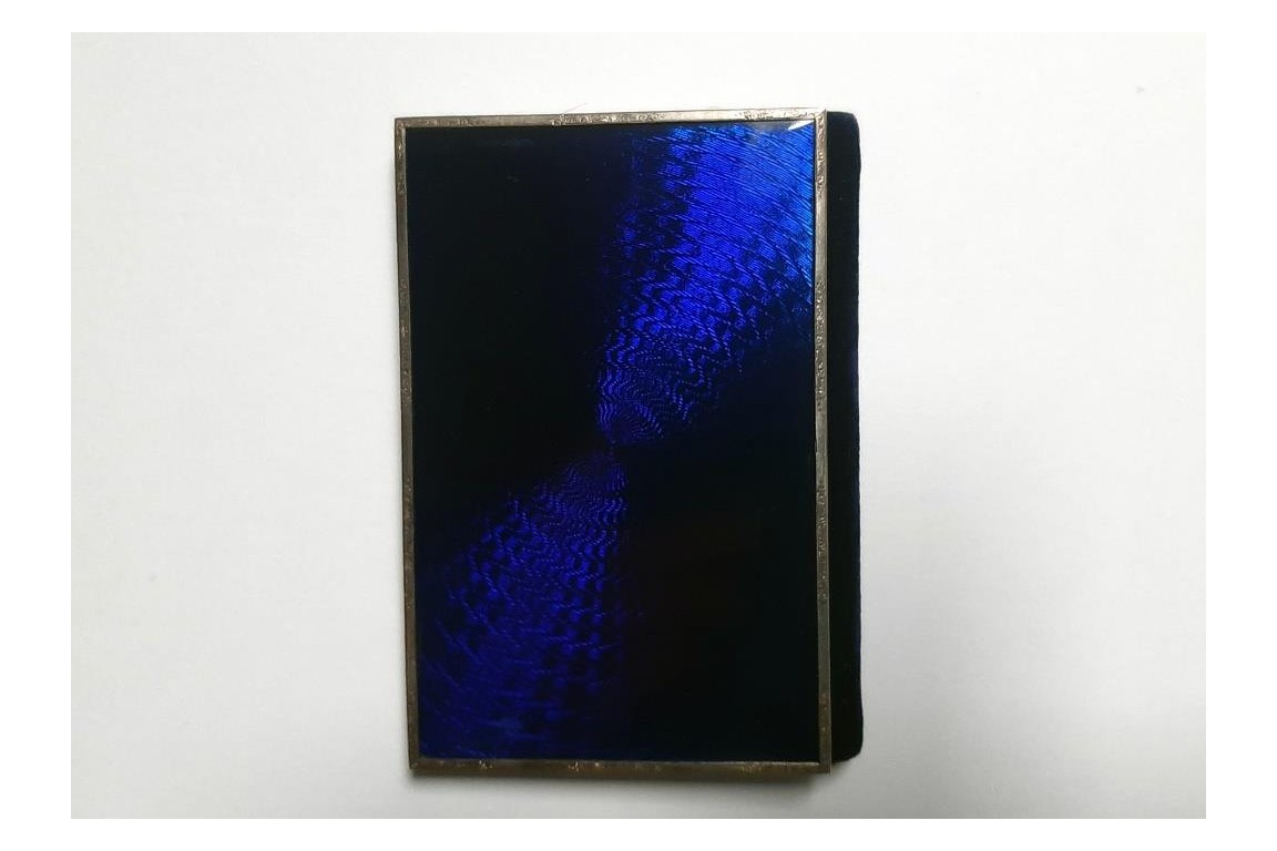 Blue. Notebook, 19th century