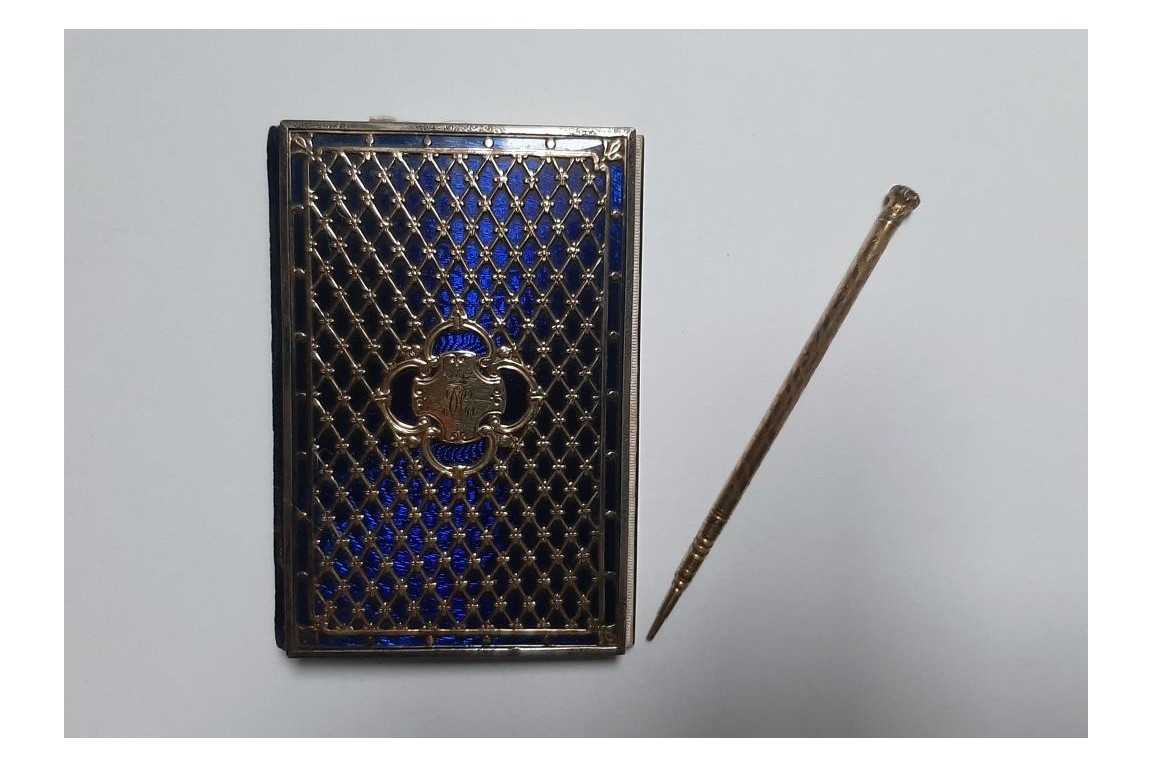 Blue. Notebook, 19th century