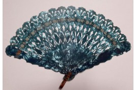 Fantastic plastic! Novelty fans, art deco period.