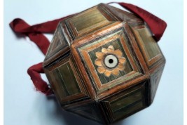 Geometry of straw : the rhombicuboctahedron. 19th century