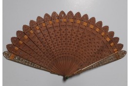 Speckled. Fan circa 1820