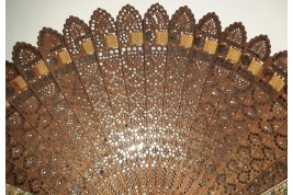 Speckled. Fan circa 1820