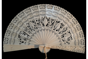 The four seasons of Love, fan circa 1870-1900