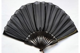 Peacock,  period Art Nouveau fan