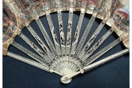 Happiness and misfortune of mankind,  Pandora fan circa 1770