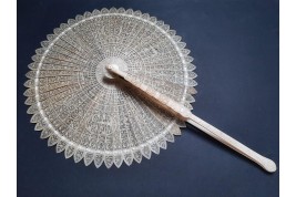 Master piece of China, cockade fan, circa 1790-1800