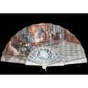 The Sleeping Beauty in the Woods, fan by Roubaudi circa 1880-90