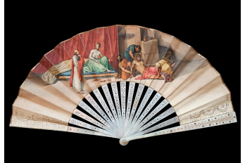 Samson and Delilah & William Tell. Fan circa 1900