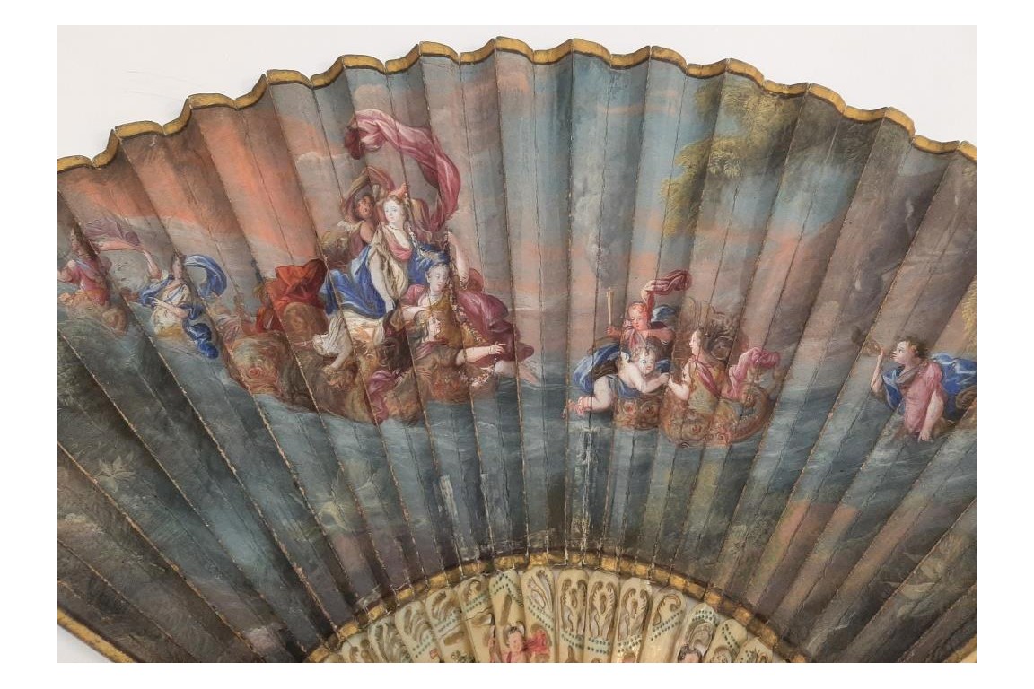 Triumph of Galatea, fan circa 1690