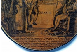 Bourbon & France. Royalist snuffbox, circa 1820