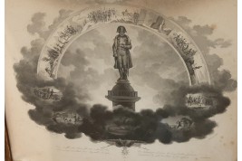 Hommage à Napoléon, gravure vers 1835