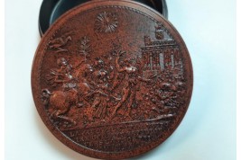 Prudence and Victory guiding Napoleon, First Empire snuffbox