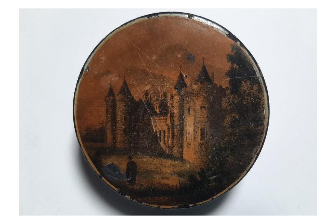 Brother and sister: Henri and Louise d'Artois. Snuffbox circa 1830-33