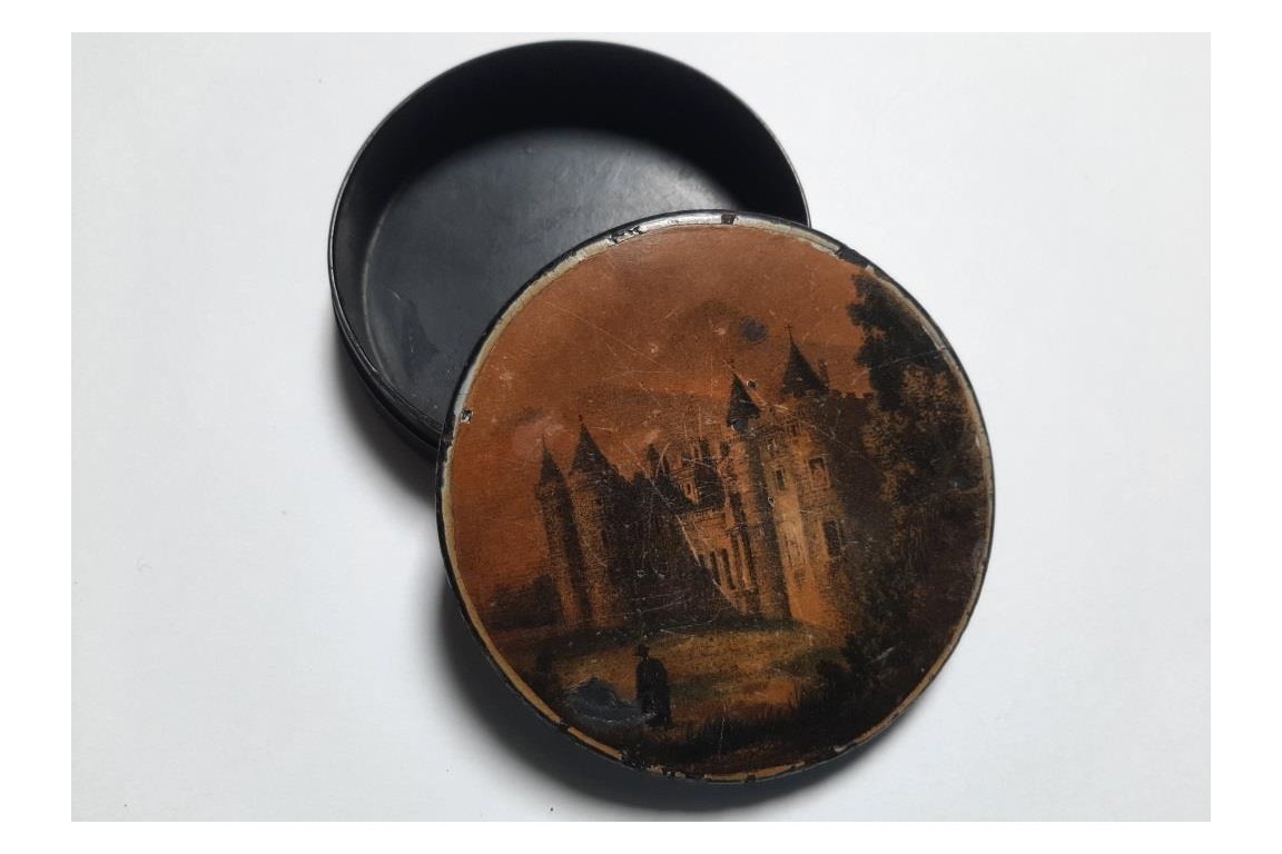 Brother and sister: Henri and Louise d'Artois. Snuffbox circa 1830-33