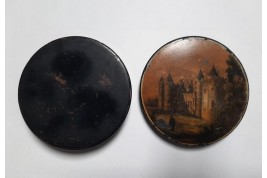 Brother and sister: Henri and Louise d'Artois. Snuffbox circa 1830-33