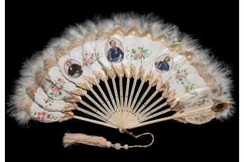 The fathers of the unification of Italy, fan circa 1850-60