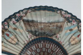 The Battle of Boqueron in 1866, commemorative fan